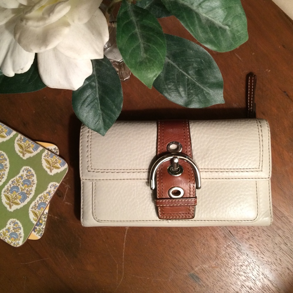 Authentic Leather Coach Wallet